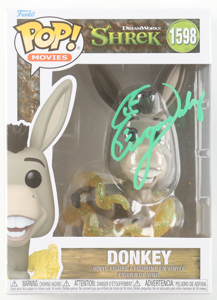 Eugenio Derbez Signed "Shrek" #1598 Donkey Funko Pop! Vinyl Figure (ACOA) at PristineAuction.com Eugenio Derbez Signed "Shrek" #1598 Donkey Funko Pop! Vinyl Figure (ACOA) at PristineAuction.com
