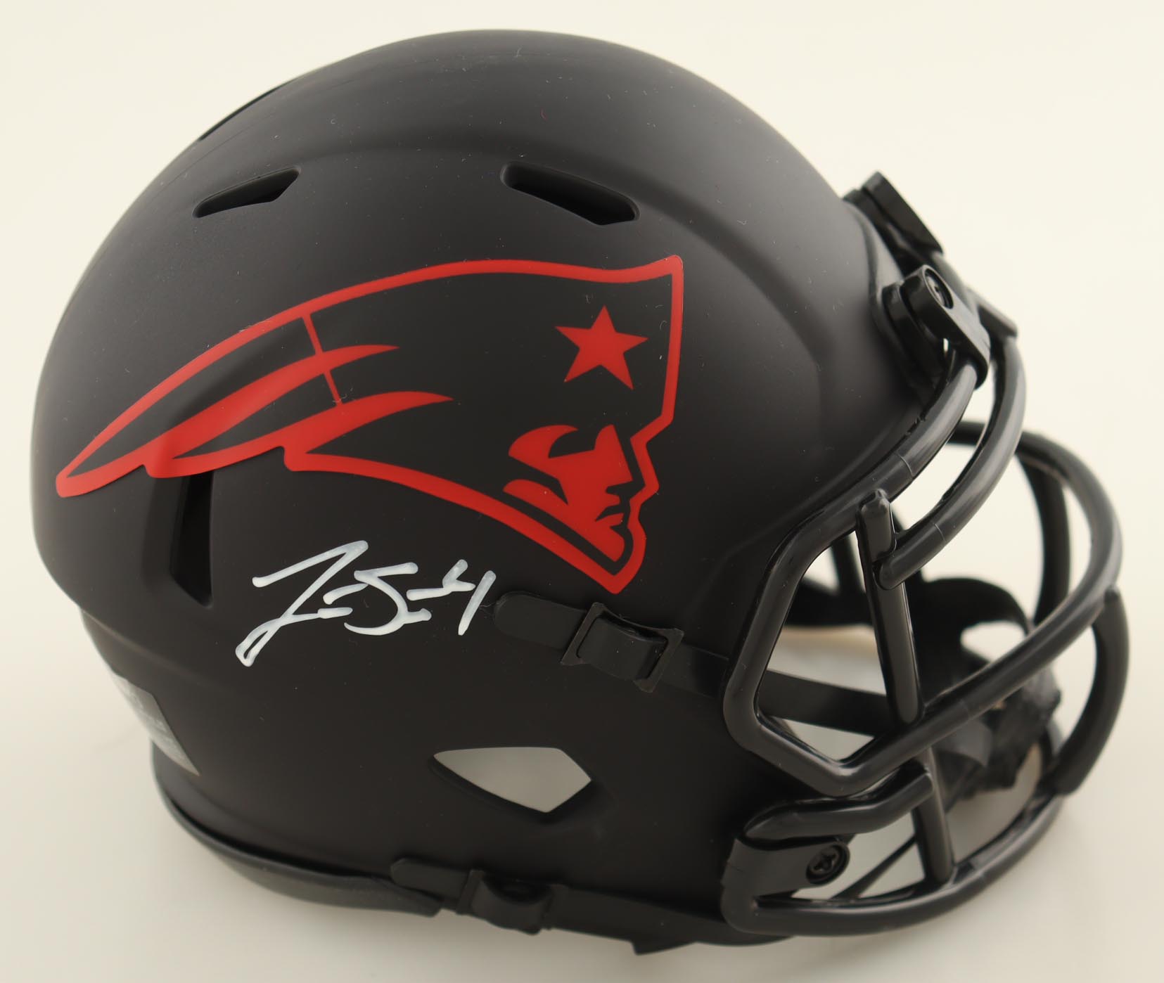 Jarrett Stidham Signed Patriots Eclipse Alternate Speed Mini Helmet (JSA) at PristineAuction.com Jarrett Stidham Signed Patriots Eclipse Alternate Speed Mini Helmet (JSA) at PristineAuction.com