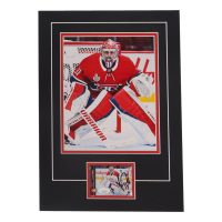 Carey Price Signed Canadiens Matted Upper Deck Card Display (JSA) at PristineAuction.com