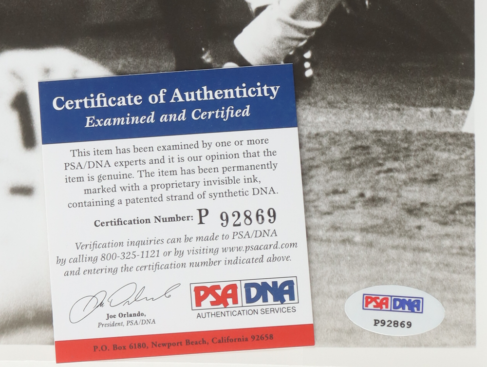 Hank Aaron Signed Braves 8x10 Photo (PSA) at PristineAuction.com Hank Aaron Signed Braves 8x10 Photo (PSA) at PristineAuction.com