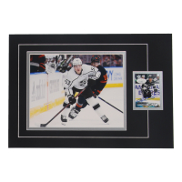 Jordan Spence Signed 12x17 Custom Matted Sports Rookie Card Display with Photo (JSA) at PristineAuction.com