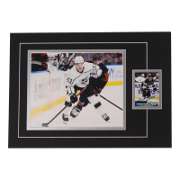 Jordan Spence Signed 12x17 Custom Matted Sports Rookie Card Display with Photo (JSA) at PristineAuction.com
