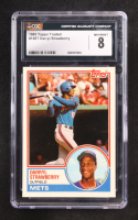 Darryl Strawberry 1983 Topps Traded #108T RC (CGC 8) at PristineAuction.com