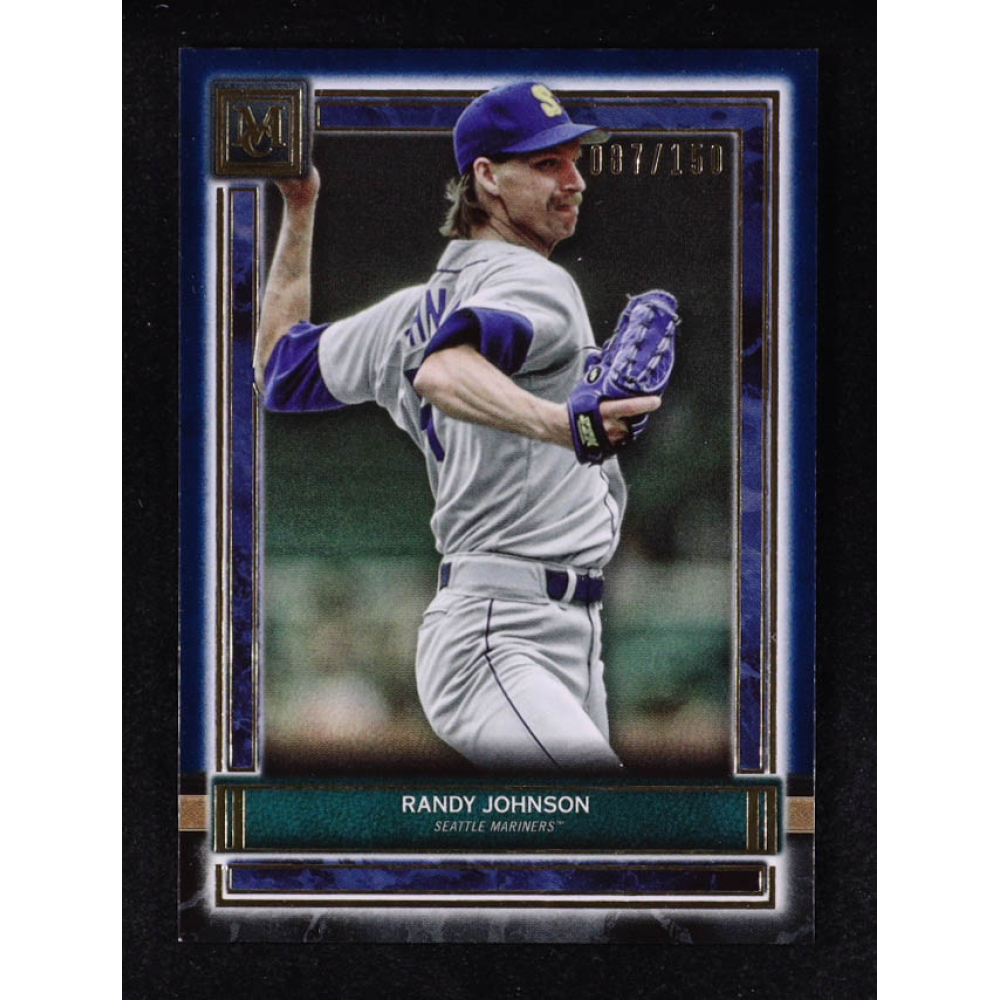 Randy Johnson 2020 Topps Museum Collection Sapphire #77 #087/150 at PristineAuction.com