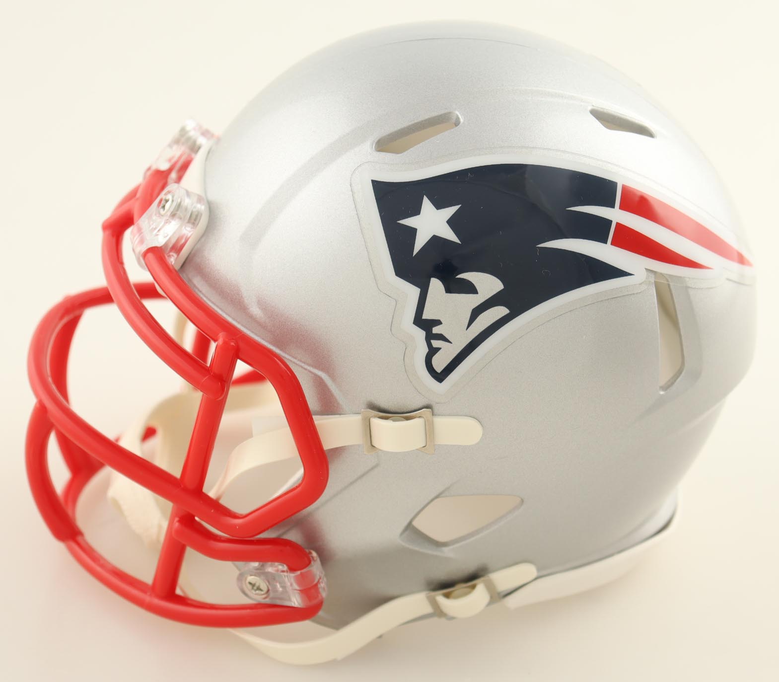 Bailey Zappe Signed Patriots Speed Mini Helmet (JSA) at PristineAuction.com Bailey Zappe Signed Patriots Speed Mini Helmet (JSA) at PristineAuction.com