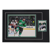 Jamie Benn Signed 12x17 Custom Matted Sports Display with Photo (JSA) at PristineAuction.com