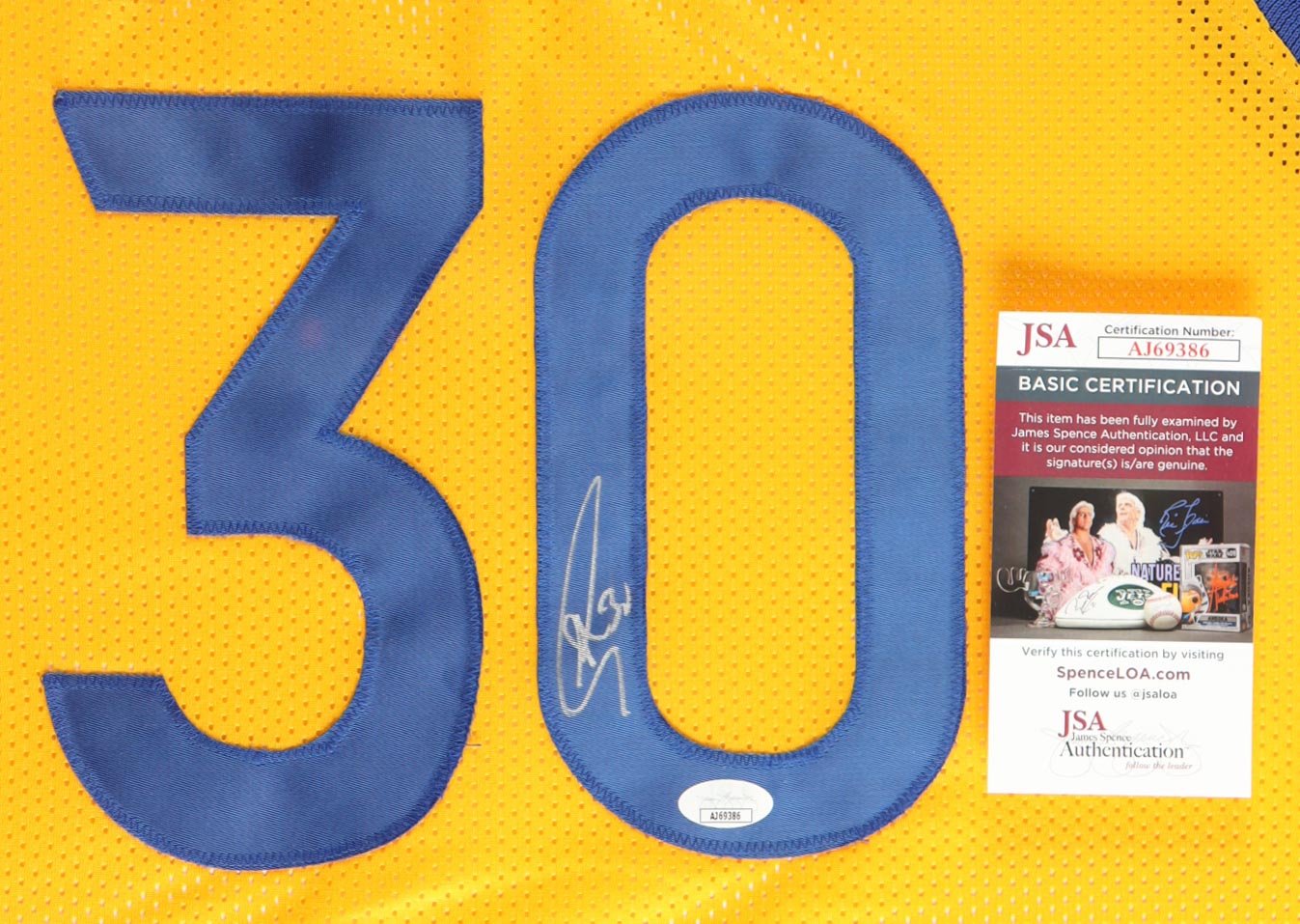 Stephen Curry Signed Custom Framed Jersey Display with (4) Finals Pins (JSA) at PristineAuction.com Stephen Curry Signed Custom Framed Jersey Display with (4) Finals Pins (JSA) at PristineAuction.com
