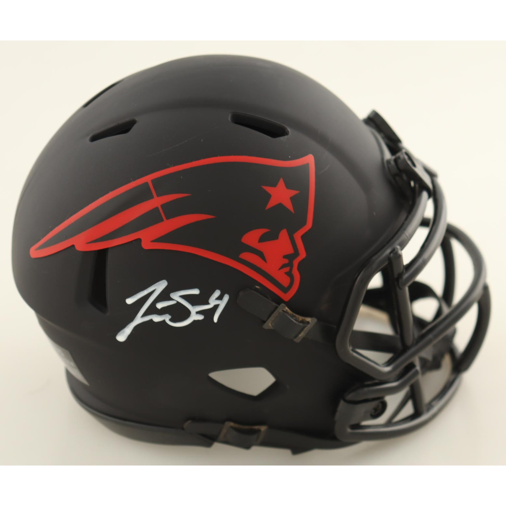 Jarrett Stidham Signed Patriots Eclipse Alternate Speed Mini Helmet (JSA) at PristineAuction.com