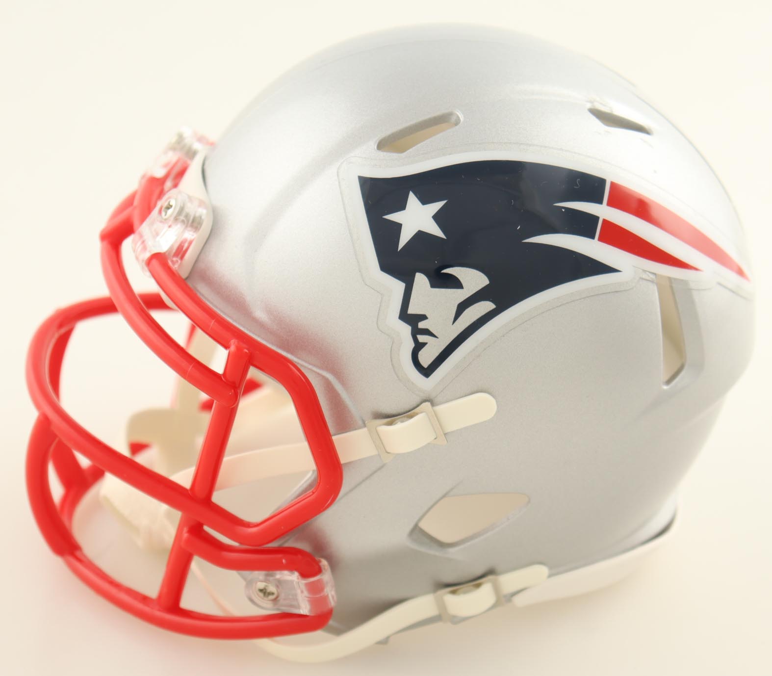 Jarrett Stidham Signed Patriots Speed Mini Helmet (JSA) at PristineAuction.com Jarrett Stidham Signed Patriots Speed Mini Helmet (JSA) at PristineAuction.com