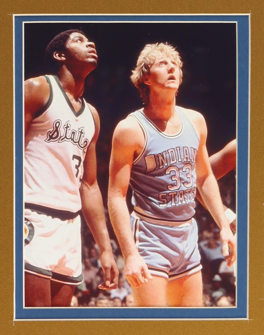 Larry Bird Signed Custom Framed Jersey Display with Sycamores Pin (PSA) at PristineAuction.com Larry Bird Signed Custom Framed Jersey Display with Sycamores Pin (PSA) at PristineAuction.com