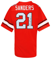Barry Sanders Signed Oklahoma State Cowboys Retro Brand Authentic Jersey Inscribed "Heisman 88" (Schwartz) at PristineAuction.com