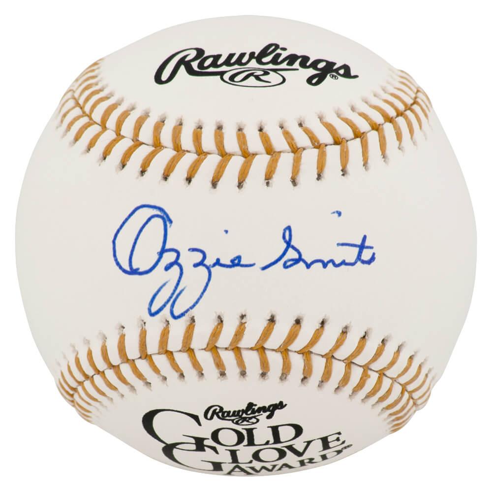 Ozzie Smith Signed Gold Glove Logo Baseball (Fanatics) at PristineAuction.com Ozzie Smith Signed Gold Glove Logo Baseball (Fanatics) at PristineAuction.com
