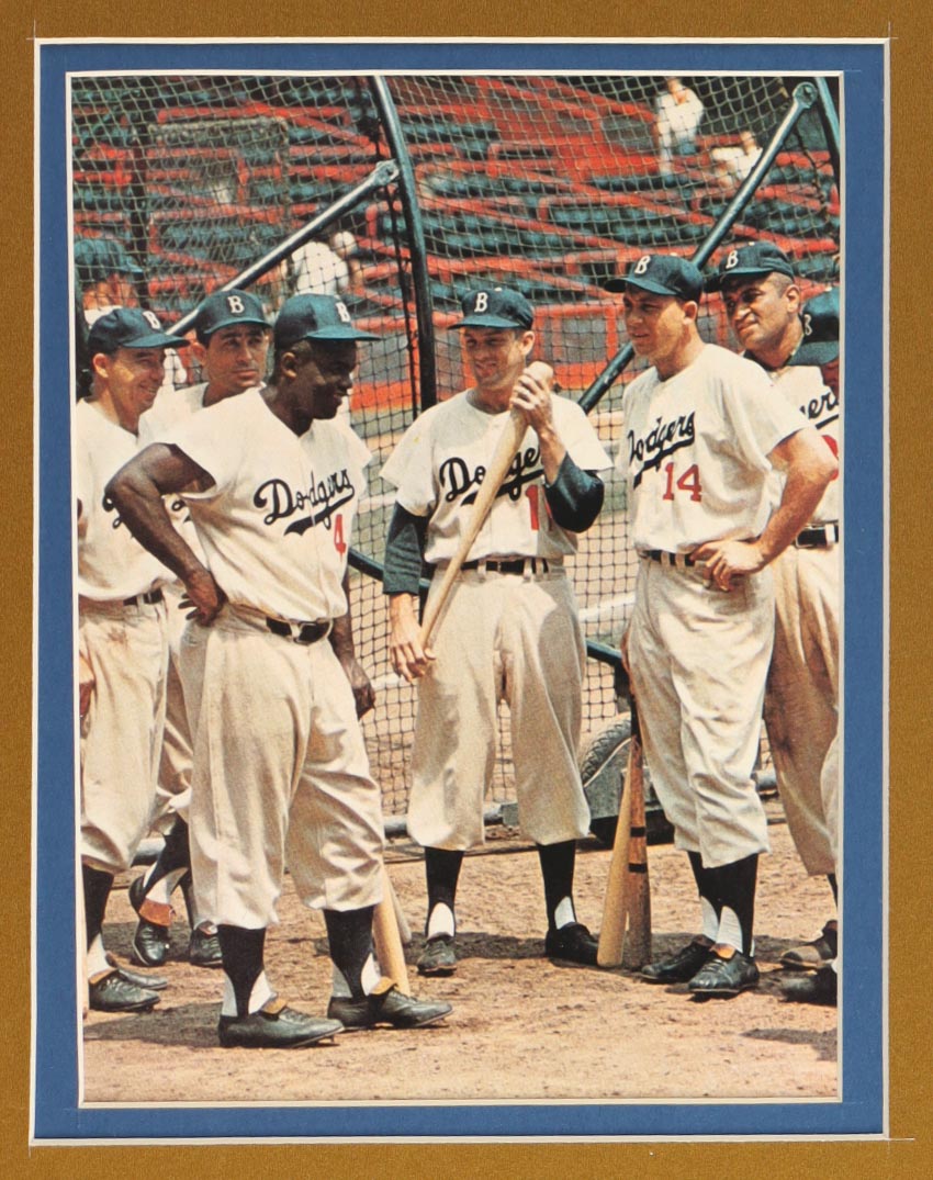 Jackie Robinson Custom Framed Jersey Display with Stat Plaque & Brooklyn Dodgers Pin at PristineAuction.com Jackie Robinson Custom Framed Jersey Display with Stat Plaque & Brooklyn Dodgers Pin at PristineAuction.com