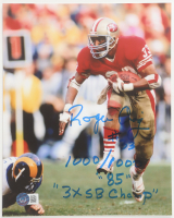 Roger Craig Signed 49ers 8x10 Photo Inscribed "3X SB Champ, 85, 1000/1000" (Beckett) at PristineAuction.com