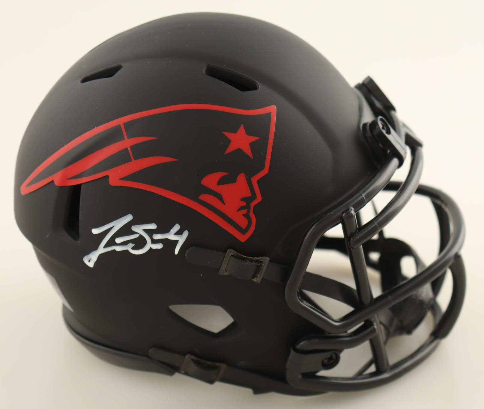 Jarrett Stidham Signed Patriots Eclipse Alternate Speed Mini Helmet (JSA) at PristineAuction.com Jarrett Stidham Signed Patriots Eclipse Alternate Speed Mini Helmet (JSA) at PristineAuction.com