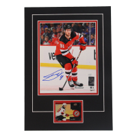 Dawson Mercer Signed 12x17 Custom Matted Photo Display with Card (JSA) at PristineAuction.com