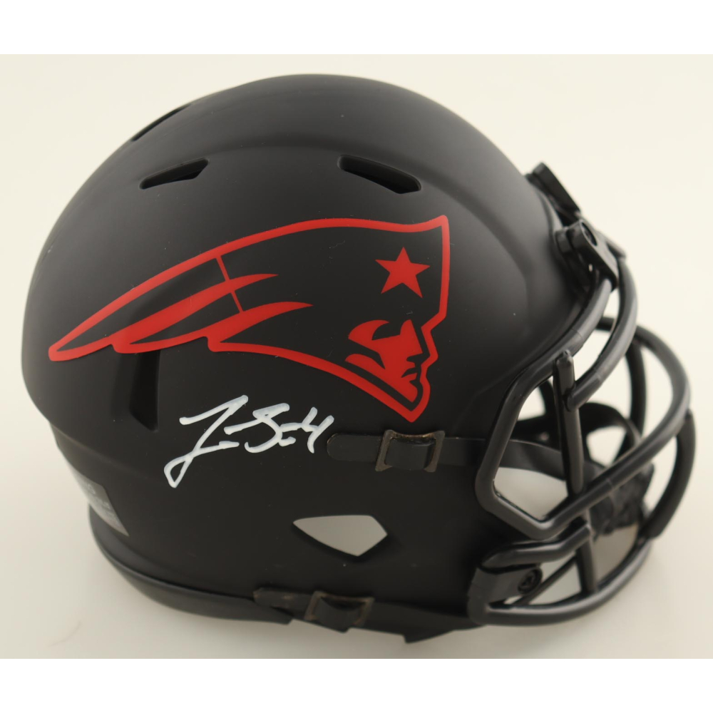Jarrett Stidham Signed Patriots Eclipse Alternate Speed Mini Helmet (JSA) at PristineAuction.com
