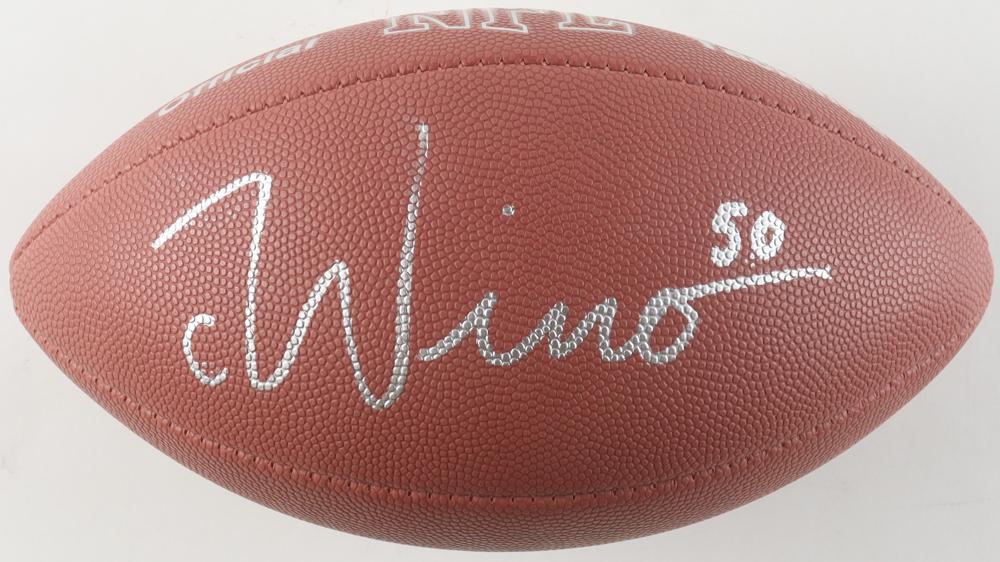 Chase Winovich Signed NFL Football (Beckett & New England Picture) at PristineAuction.com Chase Winovich Signed NFL Football (Beckett & New England Picture) at PristineAuction.com