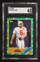 Steve Young 1986 Topps #374 RC (SGC 6) at PristineAuction.com