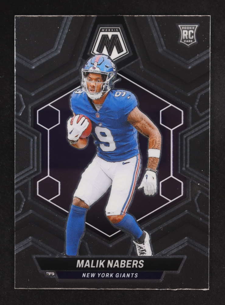 Malik Nabers 2024 Panini Mosaic #306 RC