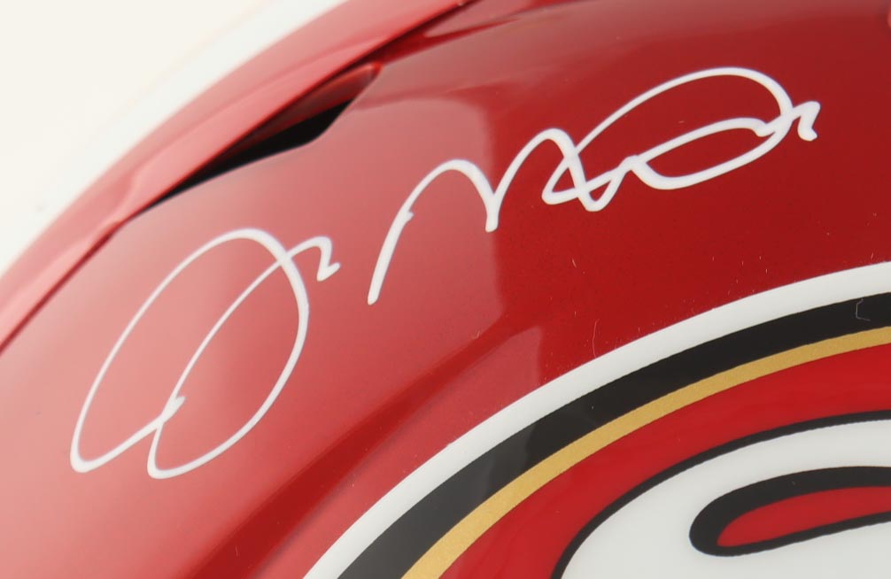 Joe Montana Signed Chiefs Full-Size Flash Alternate Speed Helmet (Fanatics) at PristineAuction.com Joe Montana Signed Chiefs Full-Size Flash Alternate Speed Helmet (Fanatics) at PristineAuction.com