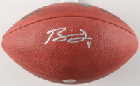 Bailey Zappe Signed "The Duke" Patriots Logo Official NFL Football (JSA) at PristineAuction.com