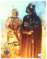David Prowse & Jeremy Bulloch Signed "Star Wars" 8x10 Photo Inscribed "Darth Vader" & "Boba Fett" (AutographCOA) at PristineAuction.com