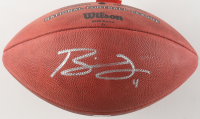 Bailey Zappe Signed "The Duke" Patriots Logo Official NFL Football (JSA) at PristineAuction.com