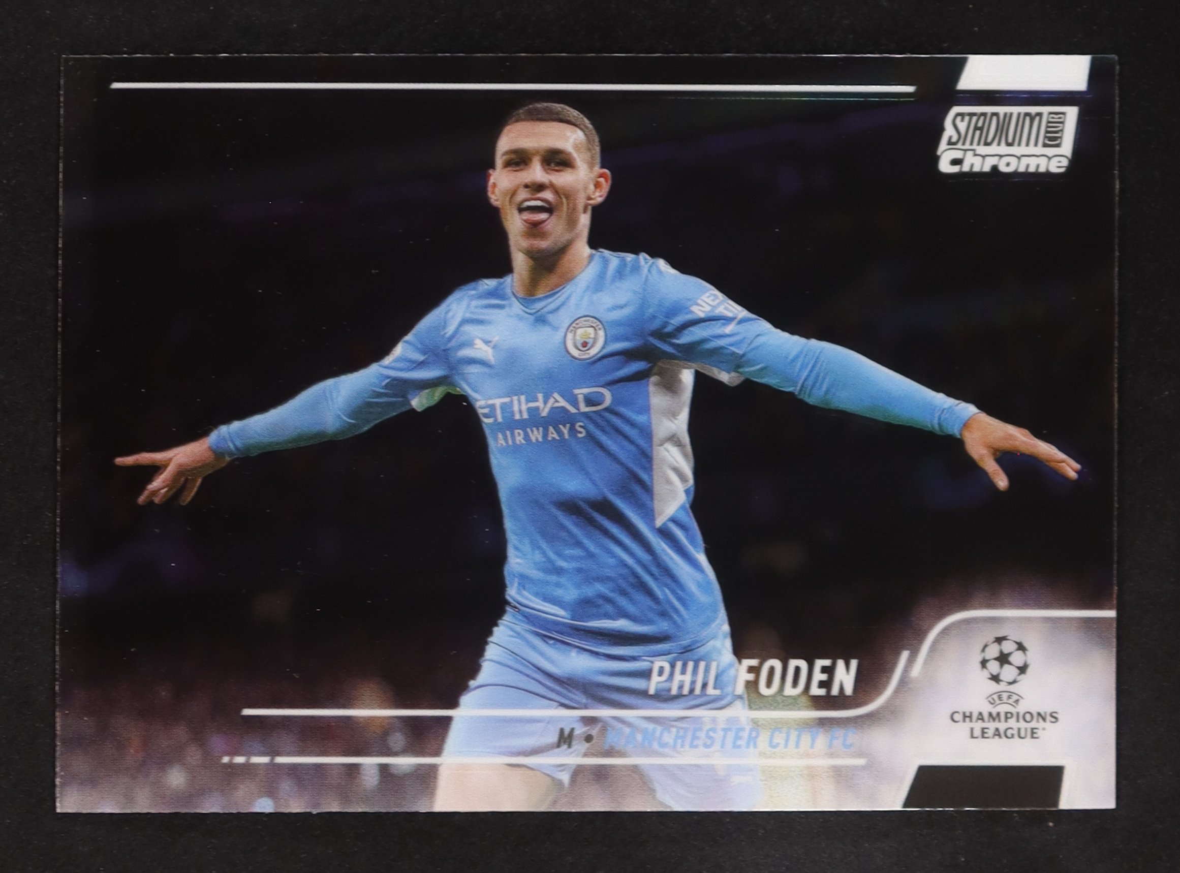 Phil Foden 2021-22 Stadium Club Chrome UEFA Champions League #47 at PristineAuction.com Phil Foden 2021-22 Stadium Club Chrome UEFA Champions League #47 at PristineAuction.com