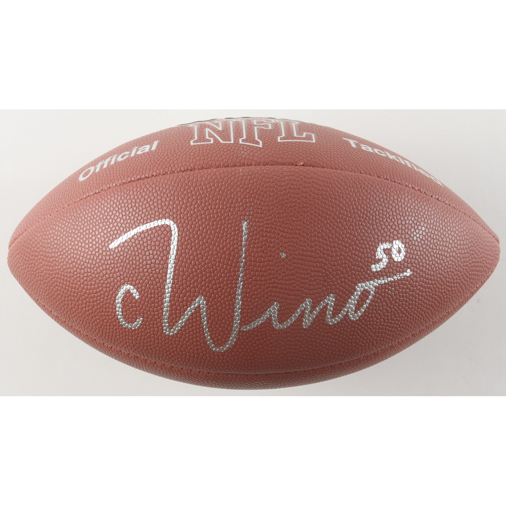 Chase Winovich Signed NFL Football (Beckett & New England Picture) at PristineAuction.com