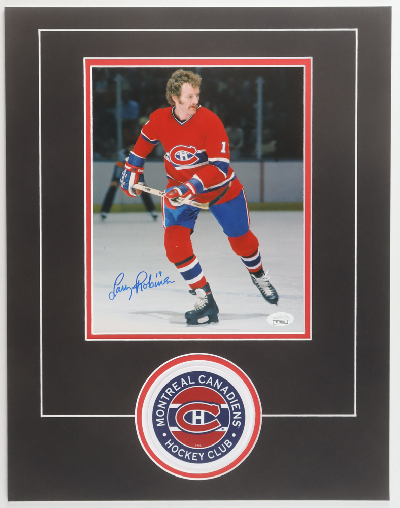 Larry Robinson Signed Canadiens Custom Lithograph Display (JSA) at PristineAuction.com Larry Robinson Signed Canadiens Custom Lithograph Display (JSA) at PristineAuction.com