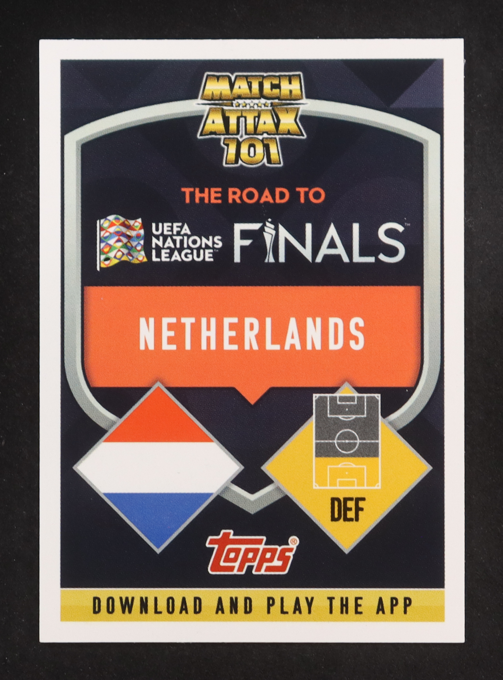 Virgil van Dijk 2022-23 Topps Match Attax 101 Road to UEFA Nations League Finals World Class Warrior Limited Edition #WW2 at PristineAuction.com Virgil van Dijk 2022-23 Topps Match Attax 101 Road to UEFA Nations League Finals World Class Warrior Limited Edition #WW2 at PristineAuction.com