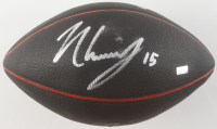 N'Keal Harry Signed Patriots Logo Football (JSA & New England Picture) at PristineAuction.com