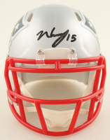N'Keal Harry Signed Patriots Speed Mini Helmet (NEP) at PristineAuction.com