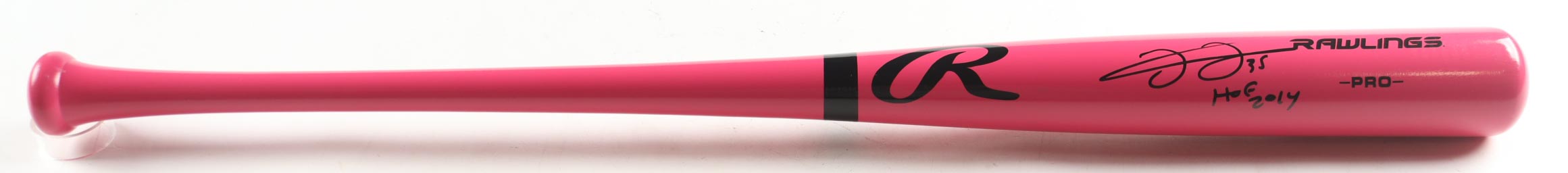 Frank Thomas Signed Rawlings Pro Baseball Bat Inscribed "HOF 2014" (JSA) at PristineAuction.com Frank Thomas Signed Rawlings Pro Baseball Bat Inscribed "HOF 2014" (JSA) at PristineAuction.com