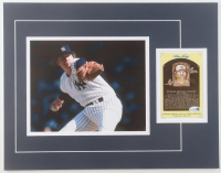 Richard Gossage Signed Yankees Hall of Fame Card Custom Lithograph Display with Photo (JSA) at PristineAuction.com