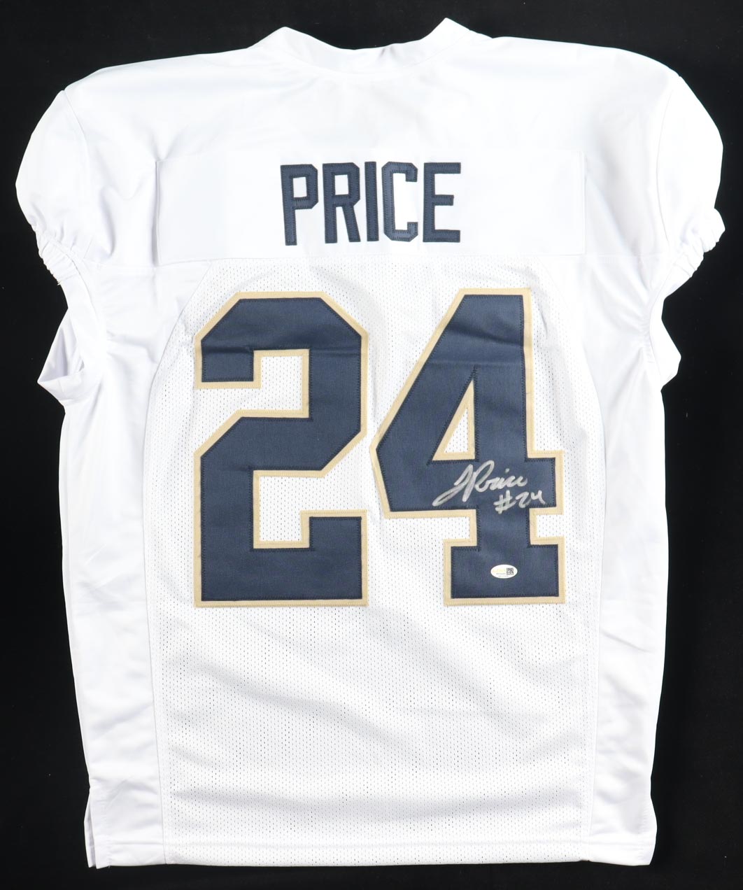 Jadarian Price Signed Jersey (JSA) at PristineAuction.com Jadarian Price Signed Jersey (JSA) at PristineAuction.com