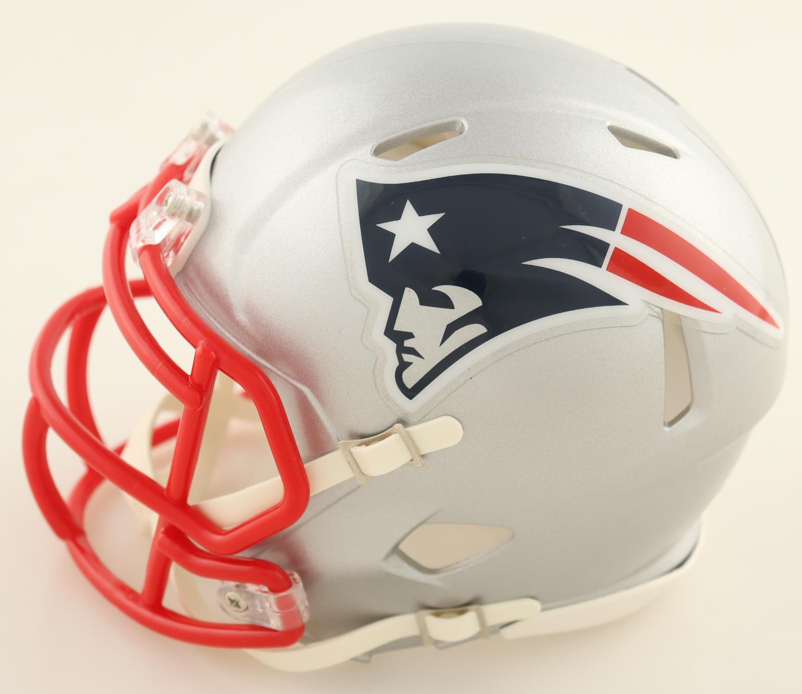 Jarrett Stidham Signed Patriots Speed Mini Helmet (JSA) at PristineAuction.com Jarrett Stidham Signed Patriots Speed Mini Helmet (JSA) at PristineAuction.com