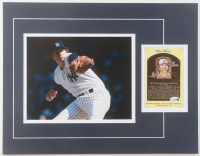 Richard Gossage Signed Yankees Hall of Fame Card Custom Lithograph Display with Photo (JSA) at PristineAuction.com