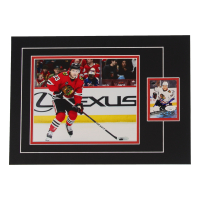 Philipp Kurashev Signed 12x17 Custom Matted Sports Card RC Display with Photo (JSA) at PristineAuction.com