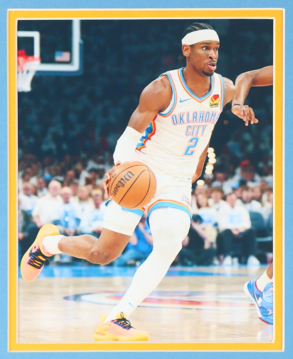 Shai Gilgeous-Alexander Signed Custom Framed Jersey Display with Photos (PSA) at PristineAuction.com Shai Gilgeous-Alexander Signed Custom Framed Jersey Display with Photos (PSA) at PristineAuction.com