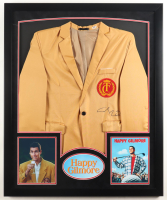 Adam Sandler Signed Custom Framed Tour Championship Gold Jacket Display with Photos (PSA) at PristineAuction.com