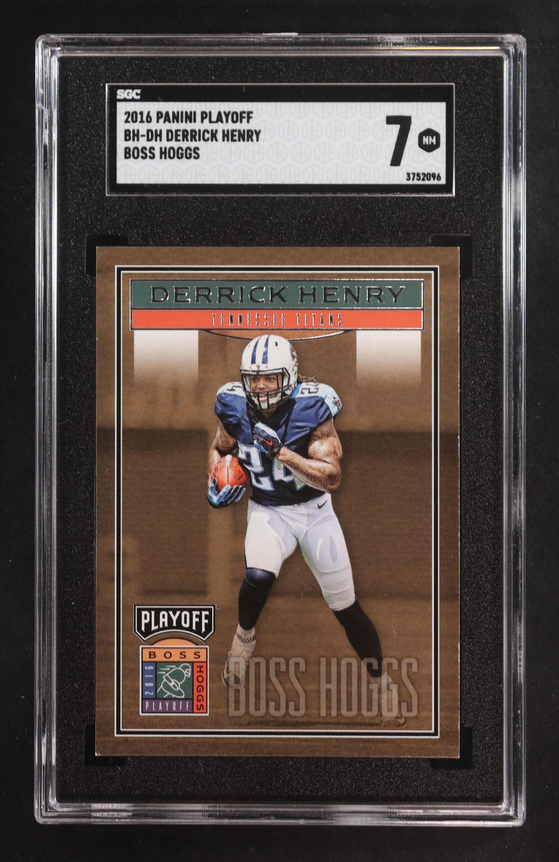 Derrick Henry 2016 Panini Playoff Boss Hogs #BH-DH RC (SGC 7) at PristineAuction.com Derrick Henry 2016 Panini Playoff Boss Hogs #BH-DH RC (SGC 7) at PristineAuction.com