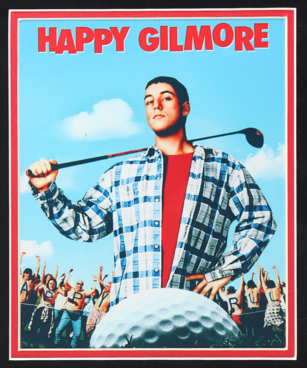 Adam Sandler Signed Custom Framed Tour Championship Gold Jacket Display with Photos (PSA) at PristineAuction.com Adam Sandler Signed Custom Framed Tour Championship Gold Jacket Display with Photos (PSA) at PristineAuction.com