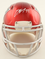 Damien Harris Signed Patriots Flash Alternate Speed Mini Helmet (NEP) at PristineAuction.com