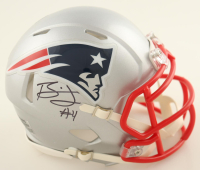 Bailey Zappe Signed Patriots Speed Mini Helmet (JSA) at PristineAuction.com
