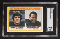Walter Payton / Mark Van Eeghen 1978 Topps Rushing Leaders #333 (SGC 7) at PristineAuction.com