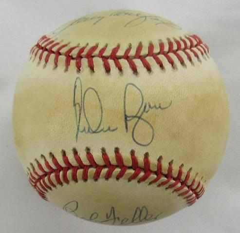 Nolan Ryan, Bob Feller & Sandy Koufax Signed OAL Baseball (JSA) at PristineAuction.com Nolan Ryan, Bob Feller & Sandy Koufax Signed OAL Baseball (JSA) at PristineAuction.com