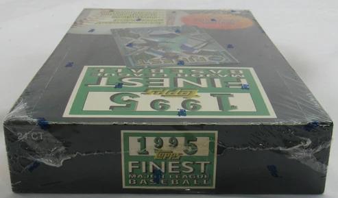 1995 Topps Finest Baseball Hobby Wax Box with (24) Packs at PristineAuction.com 1995 Topps Finest Baseball Hobby Wax Box with (24) Packs at PristineAuction.com