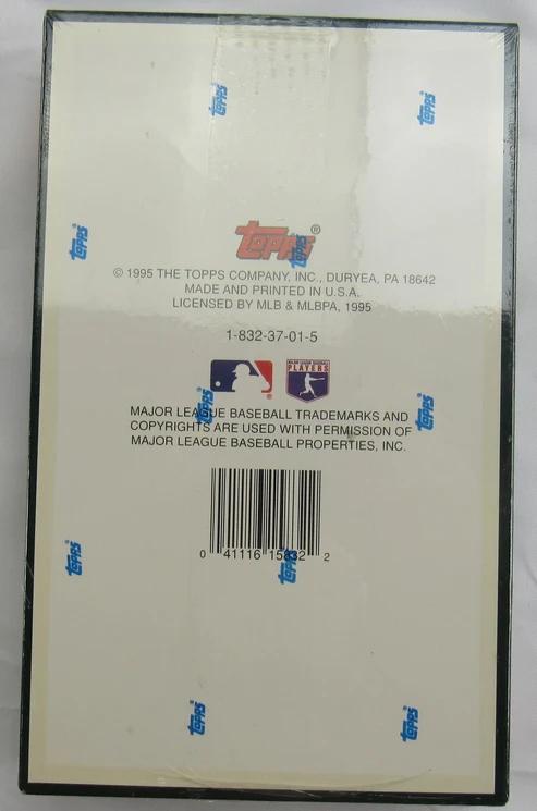 1995 Topps Finest Baseball Hobby Wax Box with (24) Packs at PristineAuction.com 1995 Topps Finest Baseball Hobby Wax Box with (24) Packs at PristineAuction.com